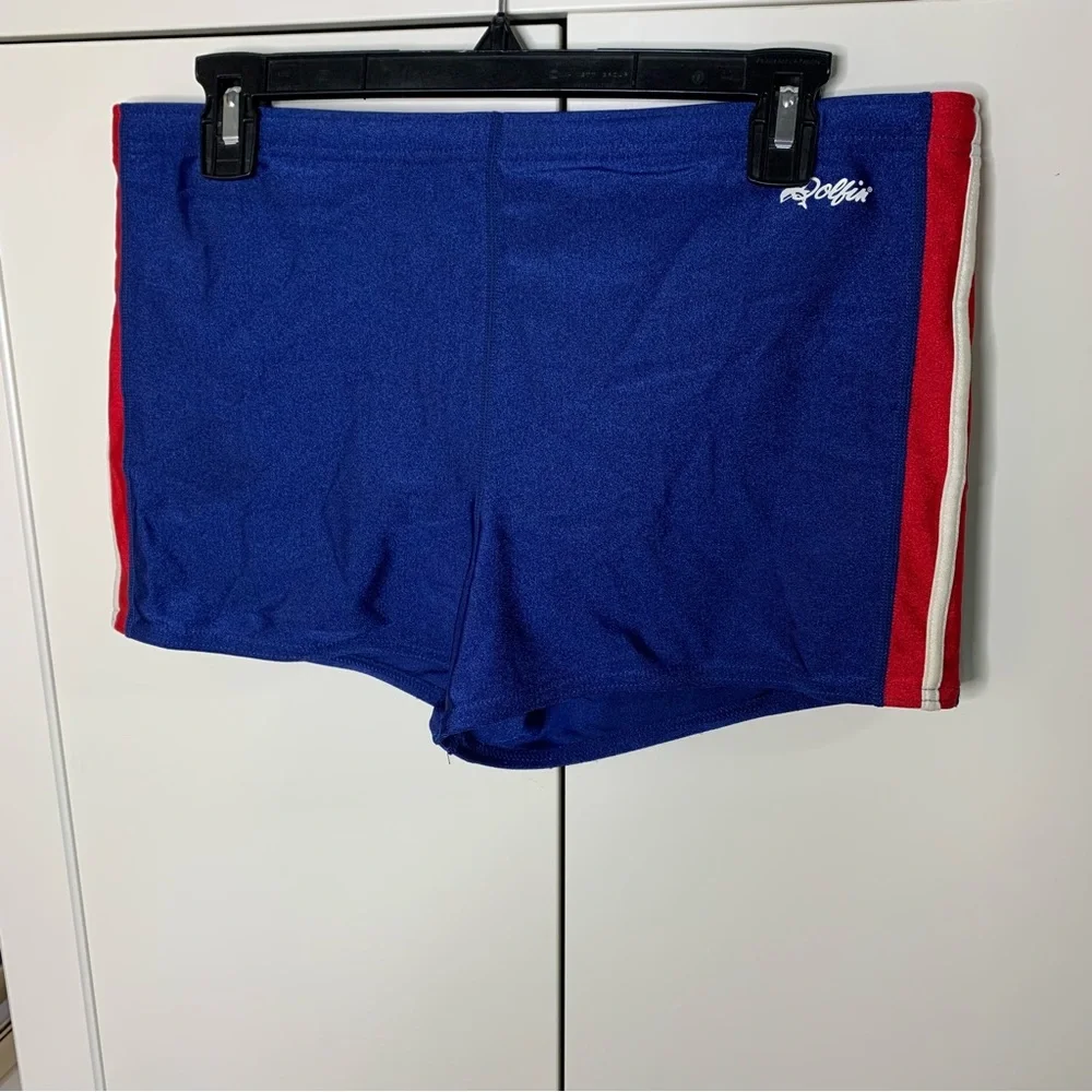 Men’s Retro Dolphin Swim Shorts